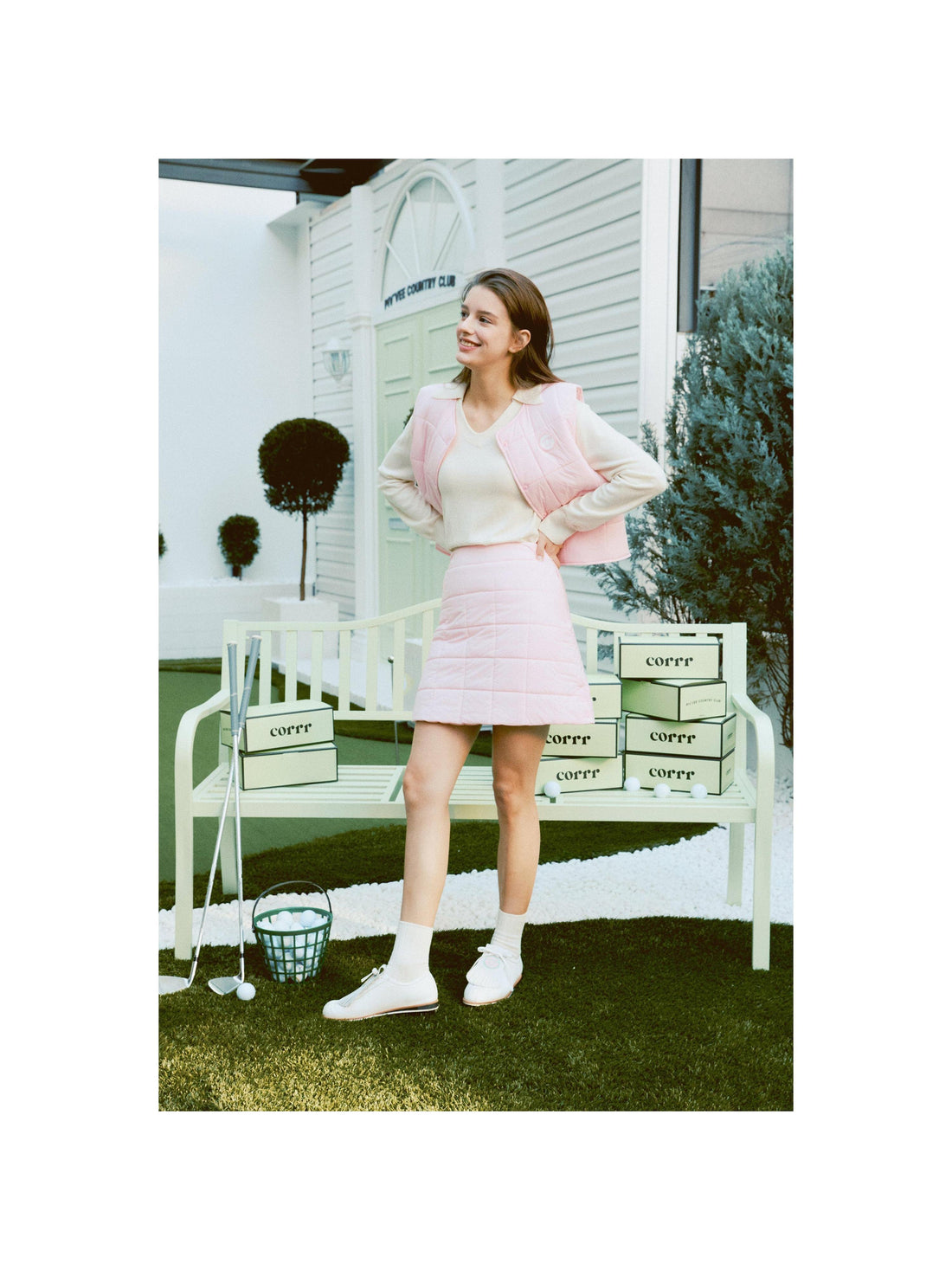 Piv'vee crop quilted vest - The Golf Season | One Stop for Your Golf Shopping!