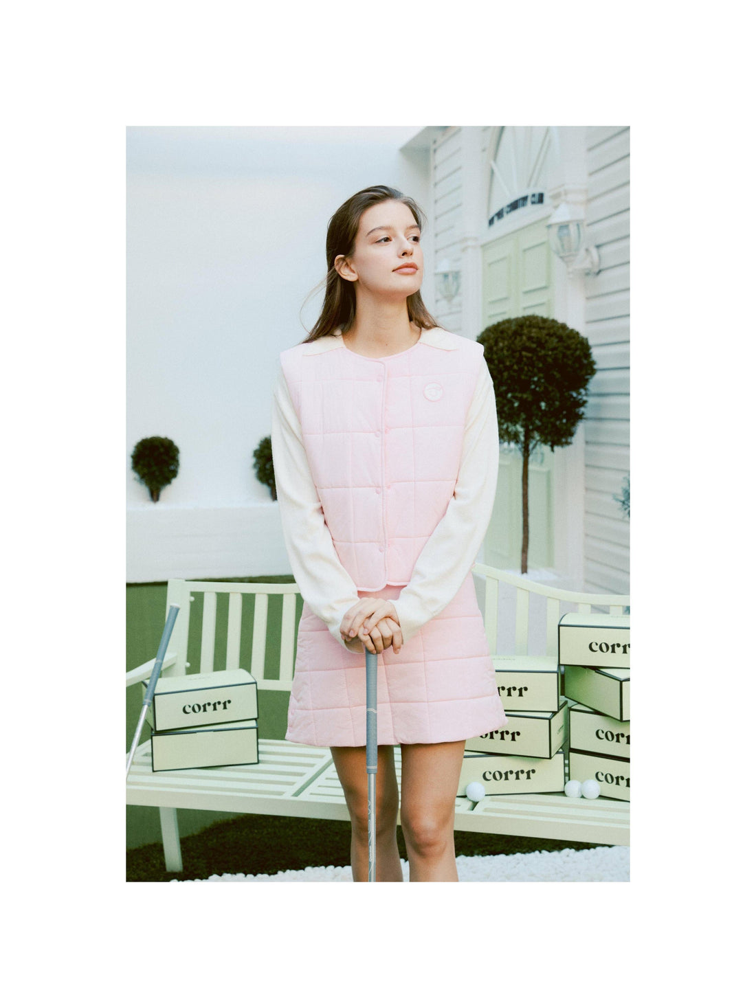 Piv'vee crop quilted vest - The Golf Season | One Stop for Your Golf Shopping!