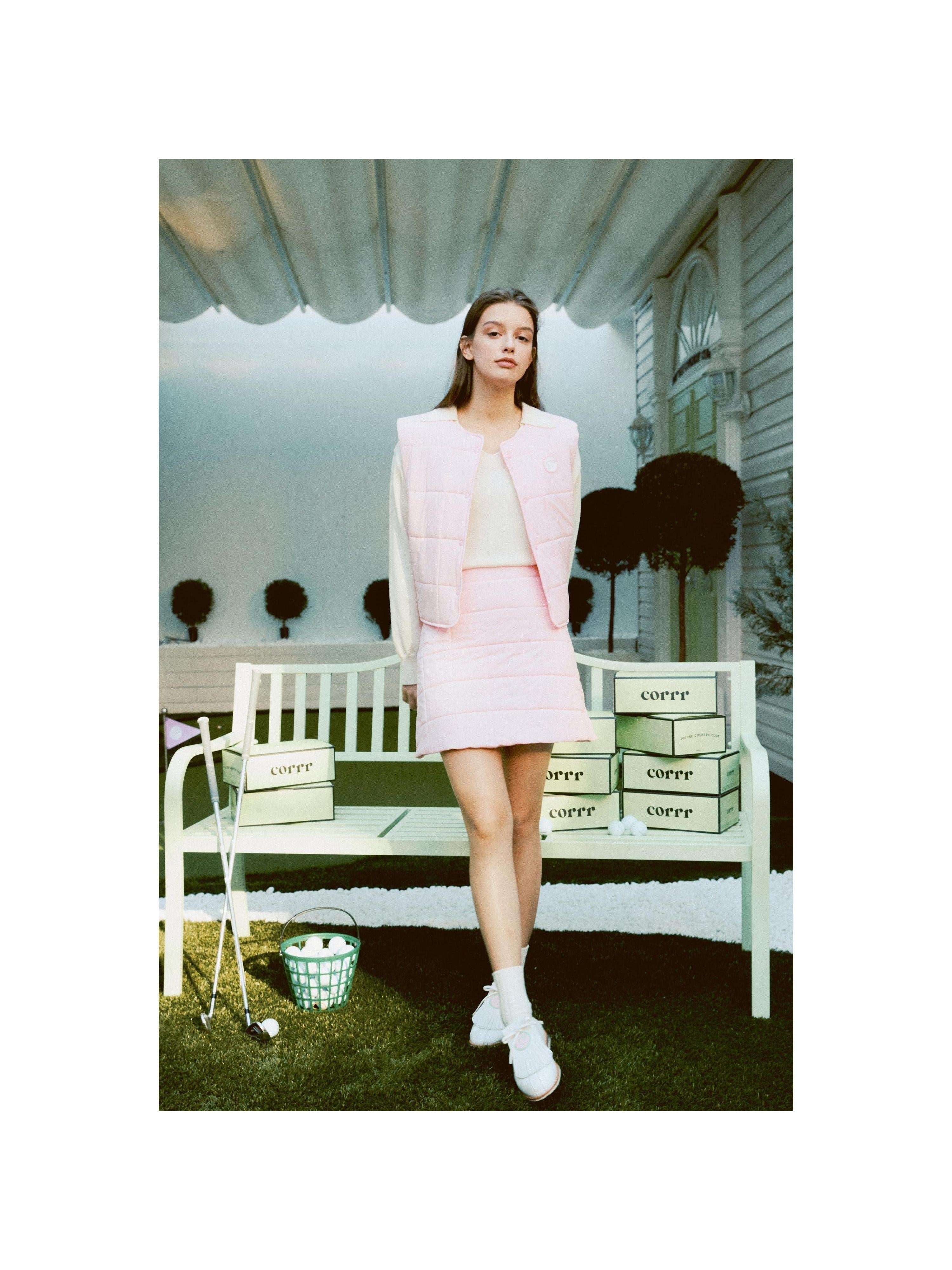 Piv'vee crop quilted vest - The Golf Season | One Stop for Your Golf Shopping!