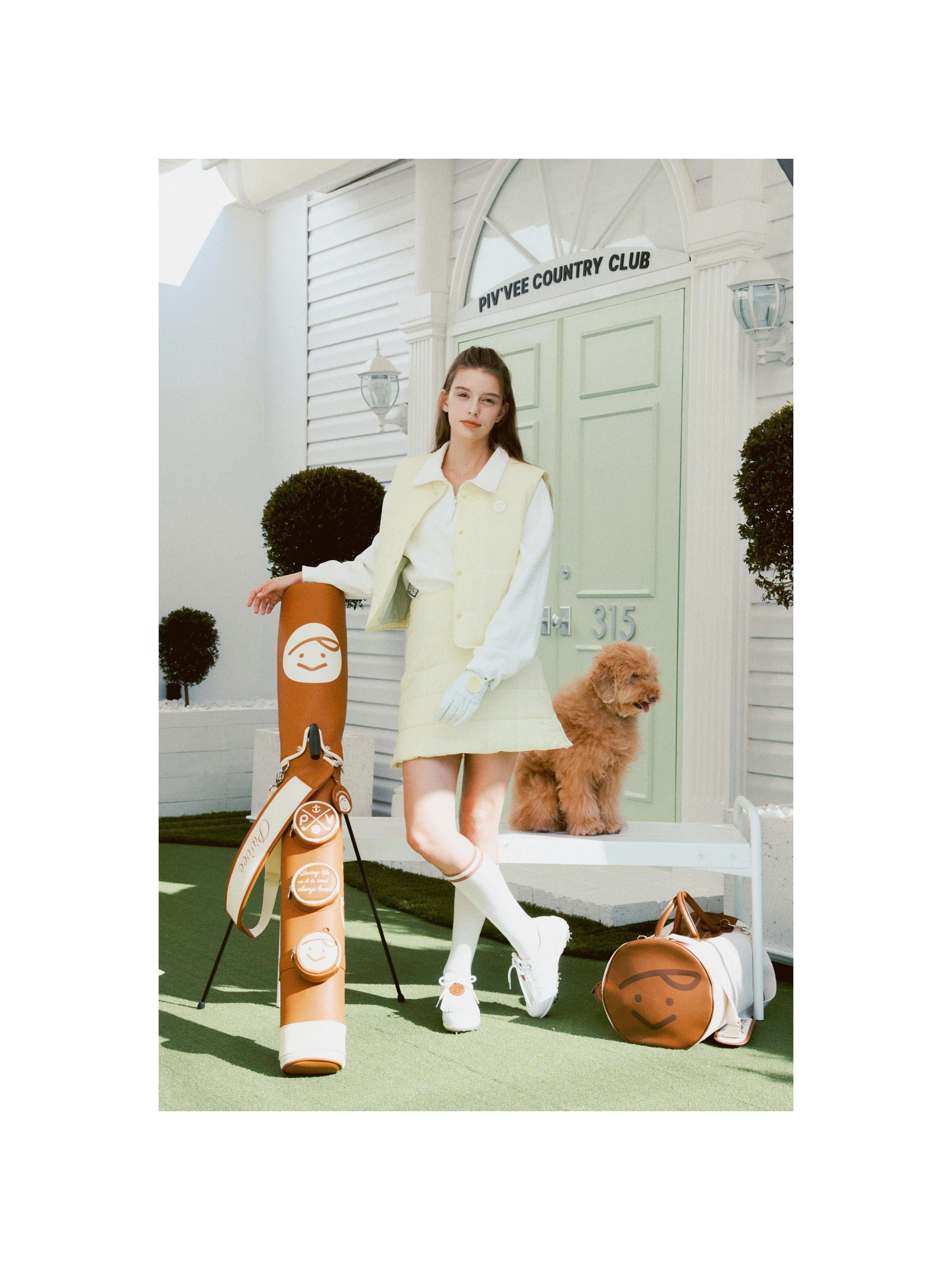 Piv'vee crop quilted vest - The Golf Season | One Stop for Your Golf Shopping!