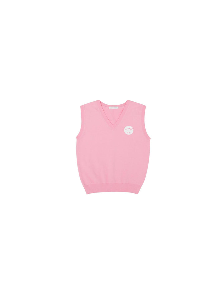 Piv'vee Essential V Neck Knit Vest - The Golf Season | One Stop for Your Golf Shopping!