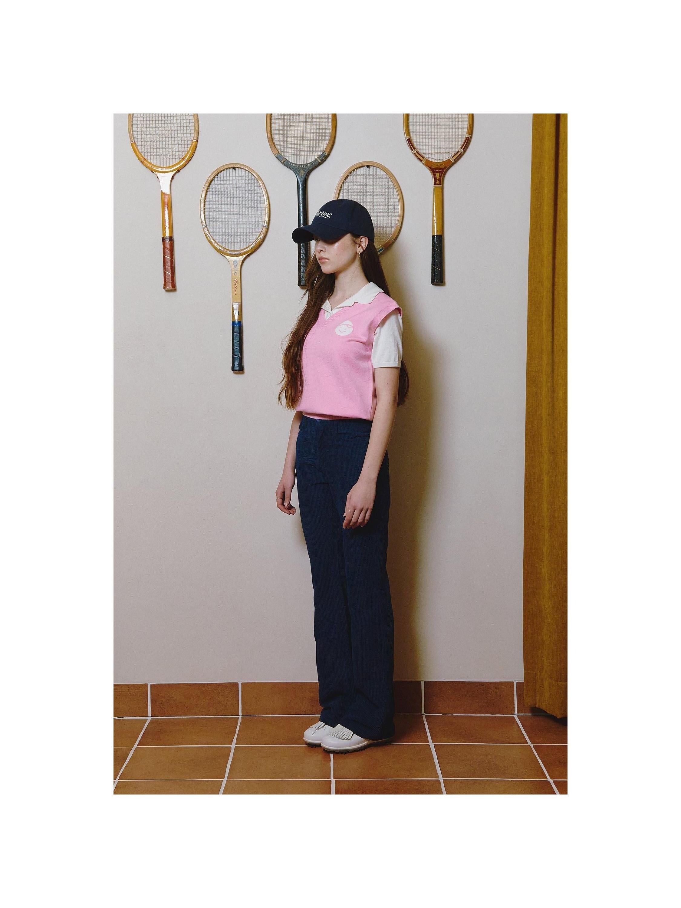 Piv'vee Essential V Neck Knit Vest - The Golf Season | One Stop for Your Golf Shopping!