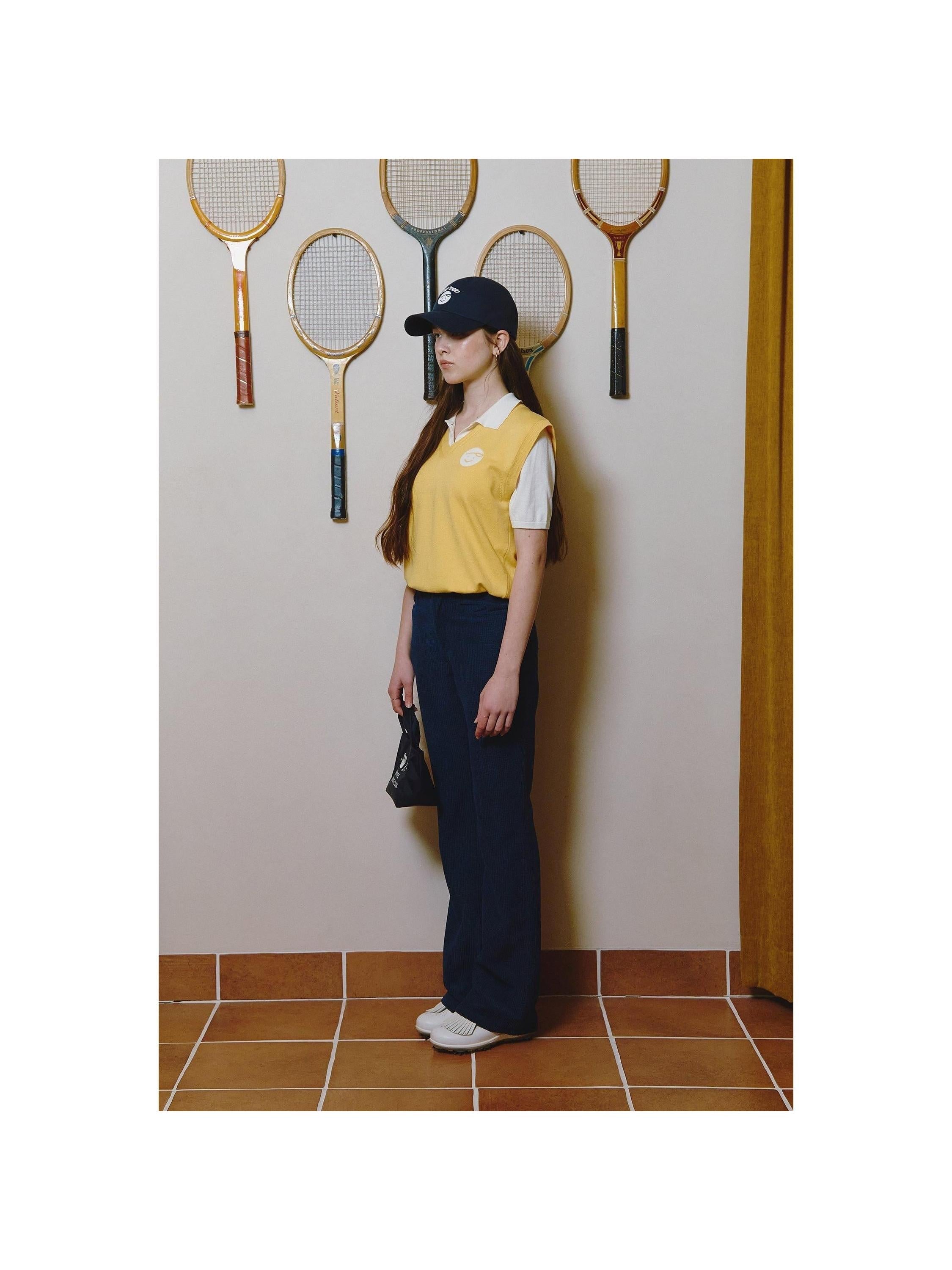 Piv'vee Essential V Neck Knit Vest - The Golf Season | One Stop for Your Golf Shopping!