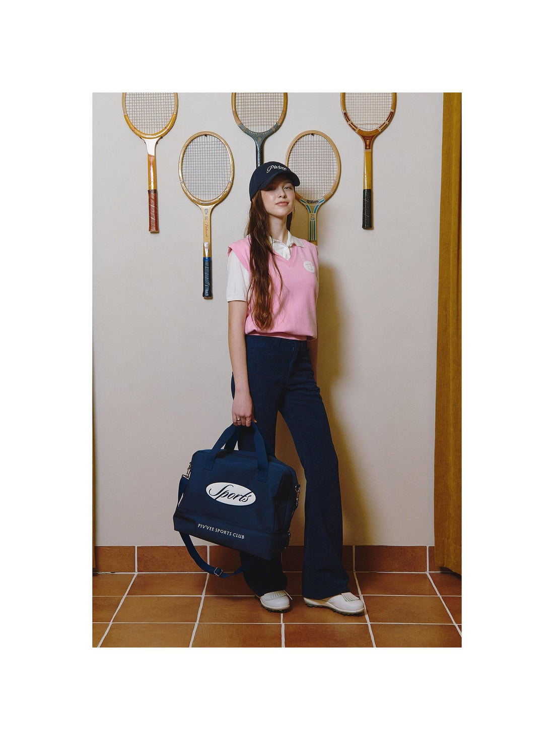 Piv'vee Essential V Neck Knit Vest - The Golf Season | One Stop for Your Golf Shopping!