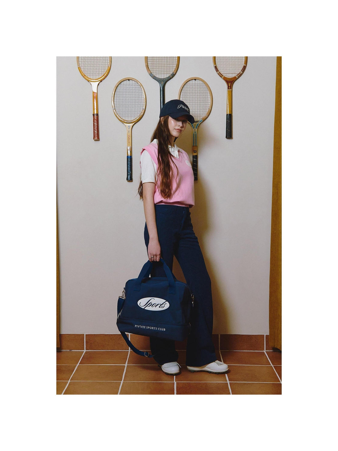 Piv'vee Essential V Neck Knit Vest - The Golf Season | One Stop for Your Golf Shopping!