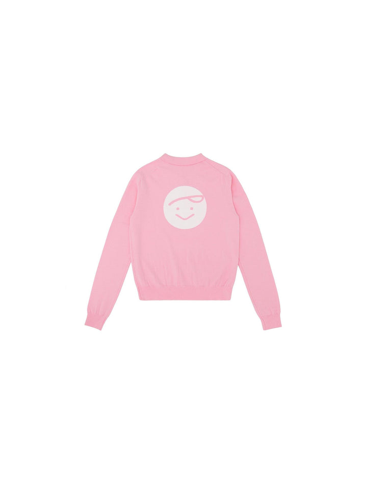 Piv'vee Giant Smiley Knit PK Shirt - The Golf Season | One Stop for Your Golf Shopping!