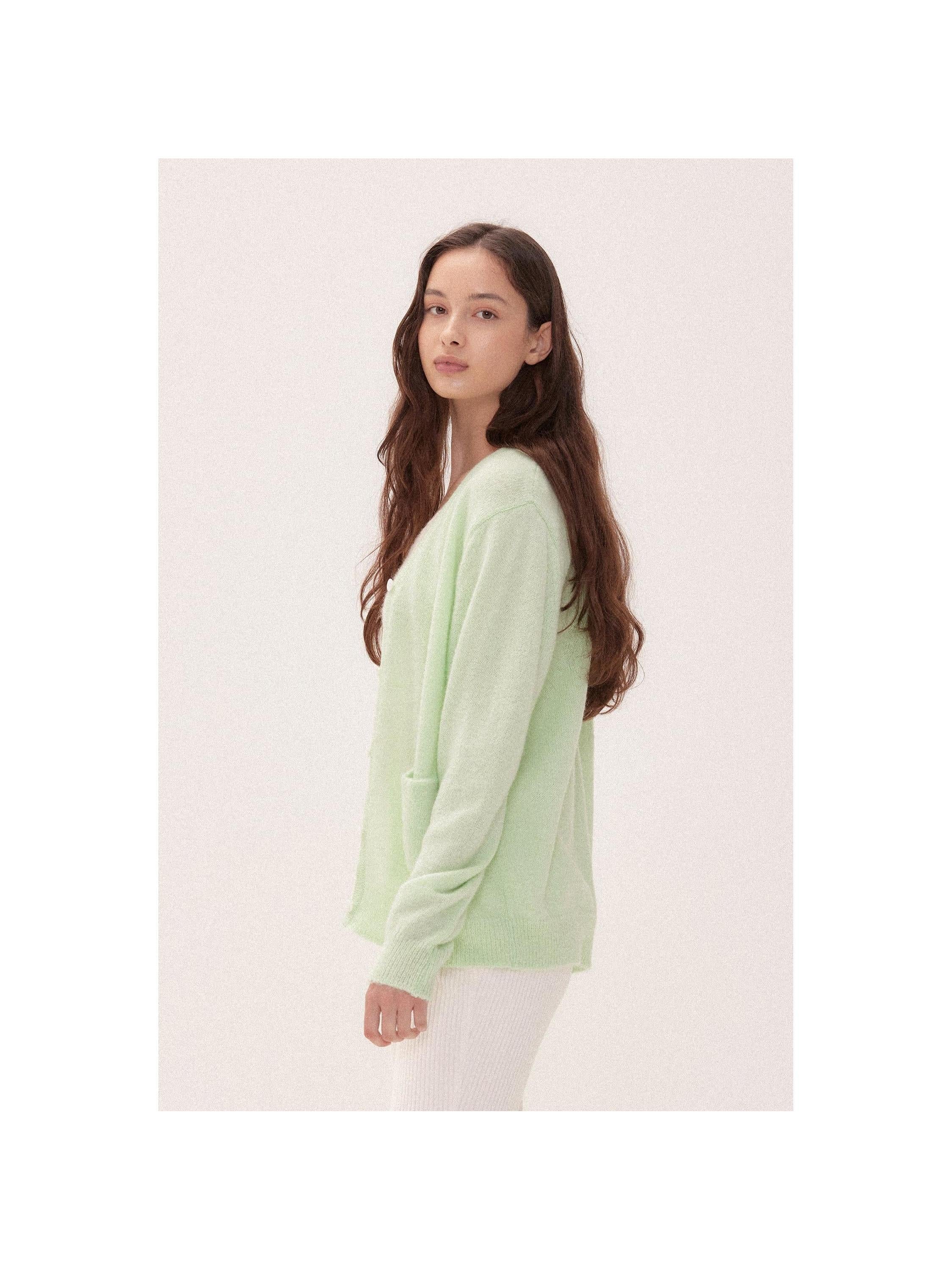 Piv'vee Mohair Cardigan - The Golf Season | One Stop for Your Golf Shopping!