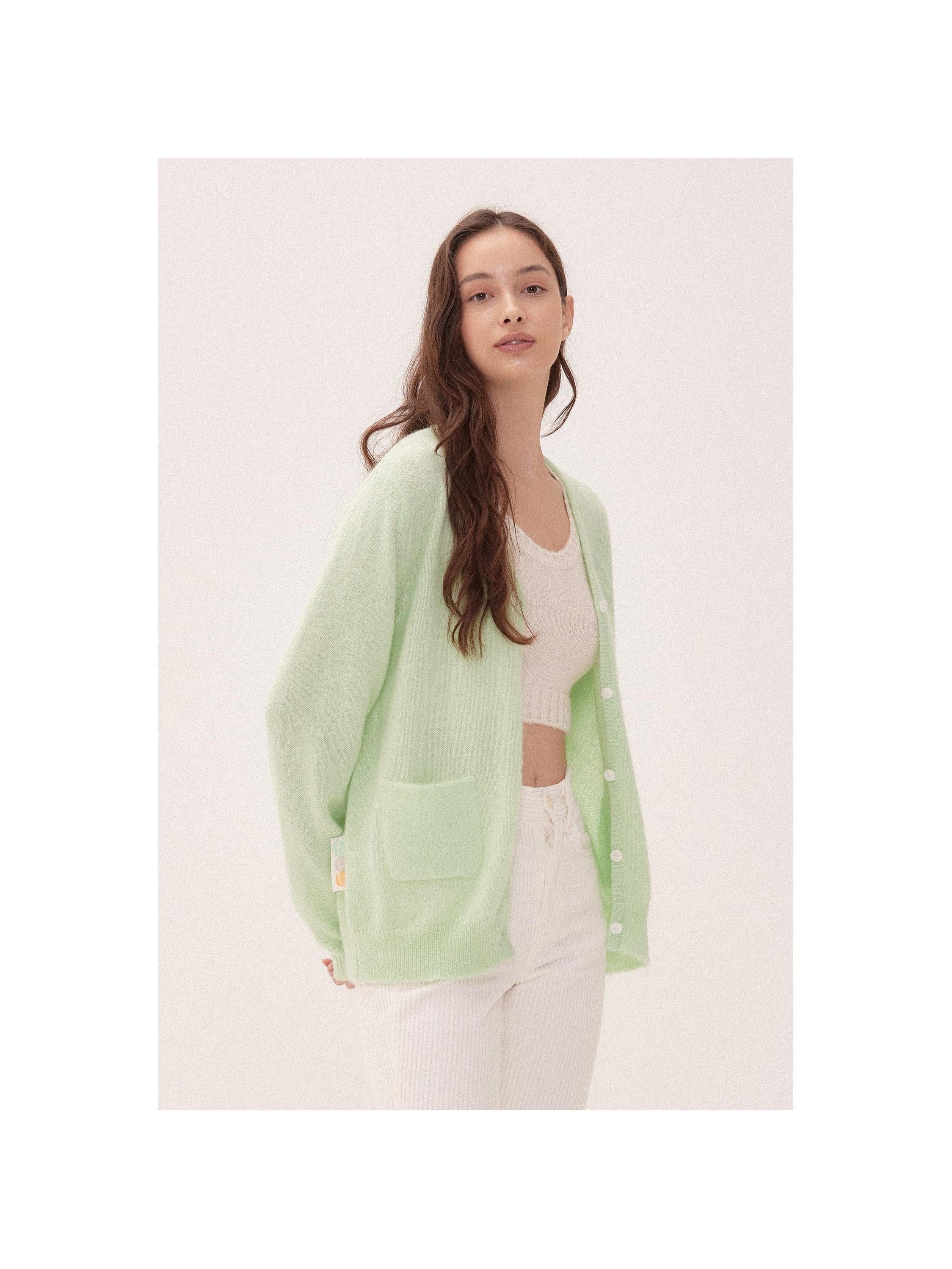 Piv'vee Mohair Cardigan - The Golf Season | One Stop for Your Golf Shopping!