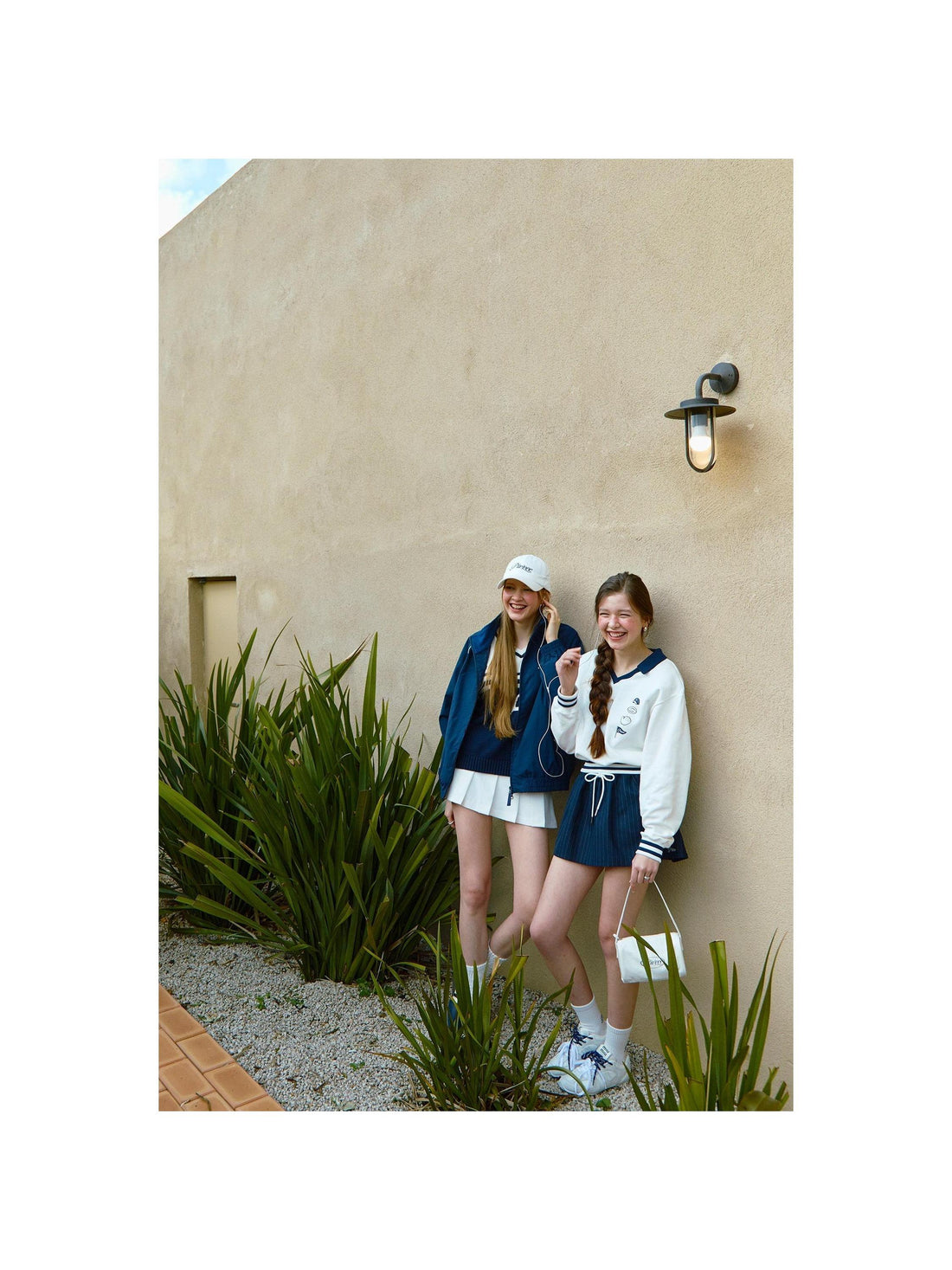 Piv'vee Pinstripe Drawstring Mini Skirt - The Golf Season | One Stop for Your Golf Shopping!