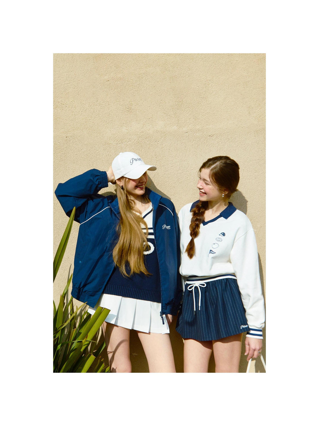 Piv'vee Pinstripe Drawstring Mini Skirt - The Golf Season | One Stop for Your Golf Shopping!