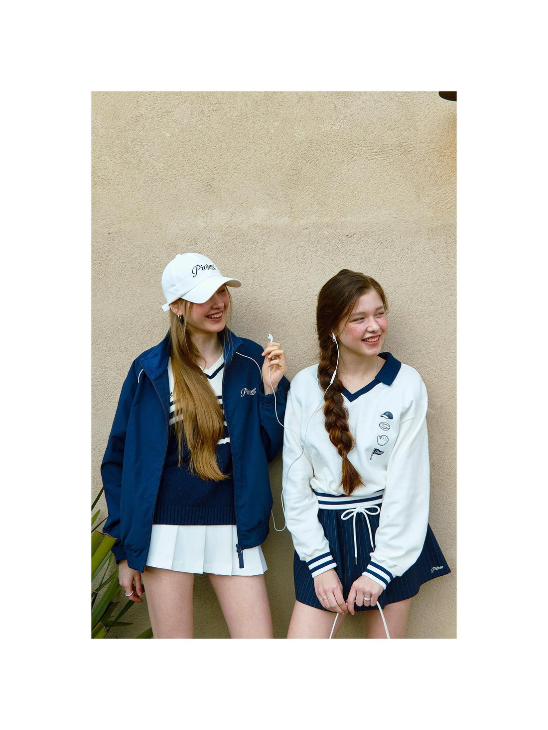 Piv'vee Pinstripe Drawstring Mini Skirt - The Golf Season | One Stop for Your Golf Shopping!