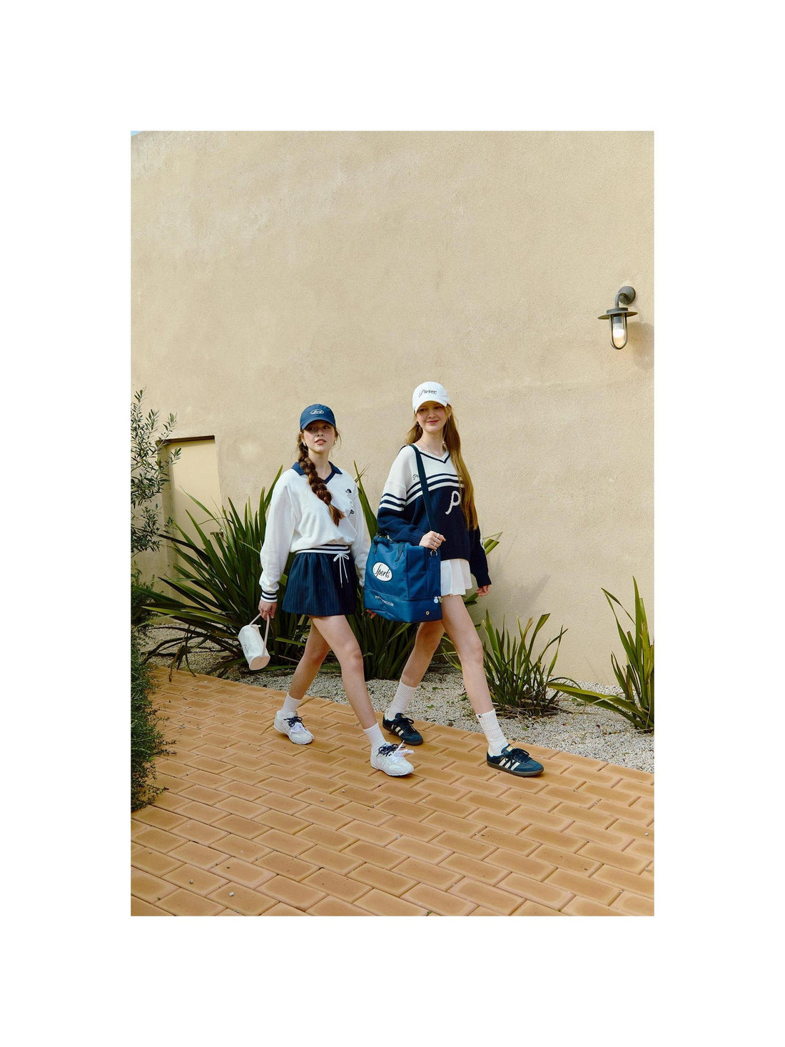 Piv'vee Pinstripe Drawstring Mini Skirt - The Golf Season | One Stop for Your Golf Shopping!