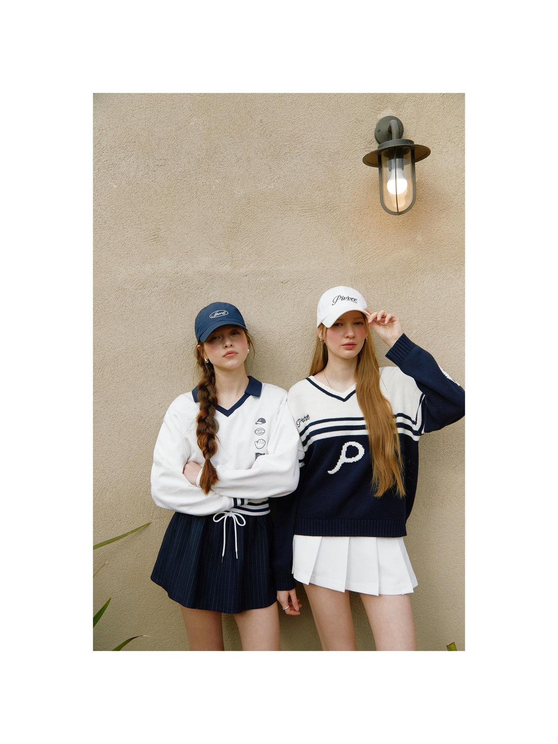 Piv'vee Pinstripe Drawstring Mini Skirt - The Golf Season | One Stop for Your Golf Shopping!