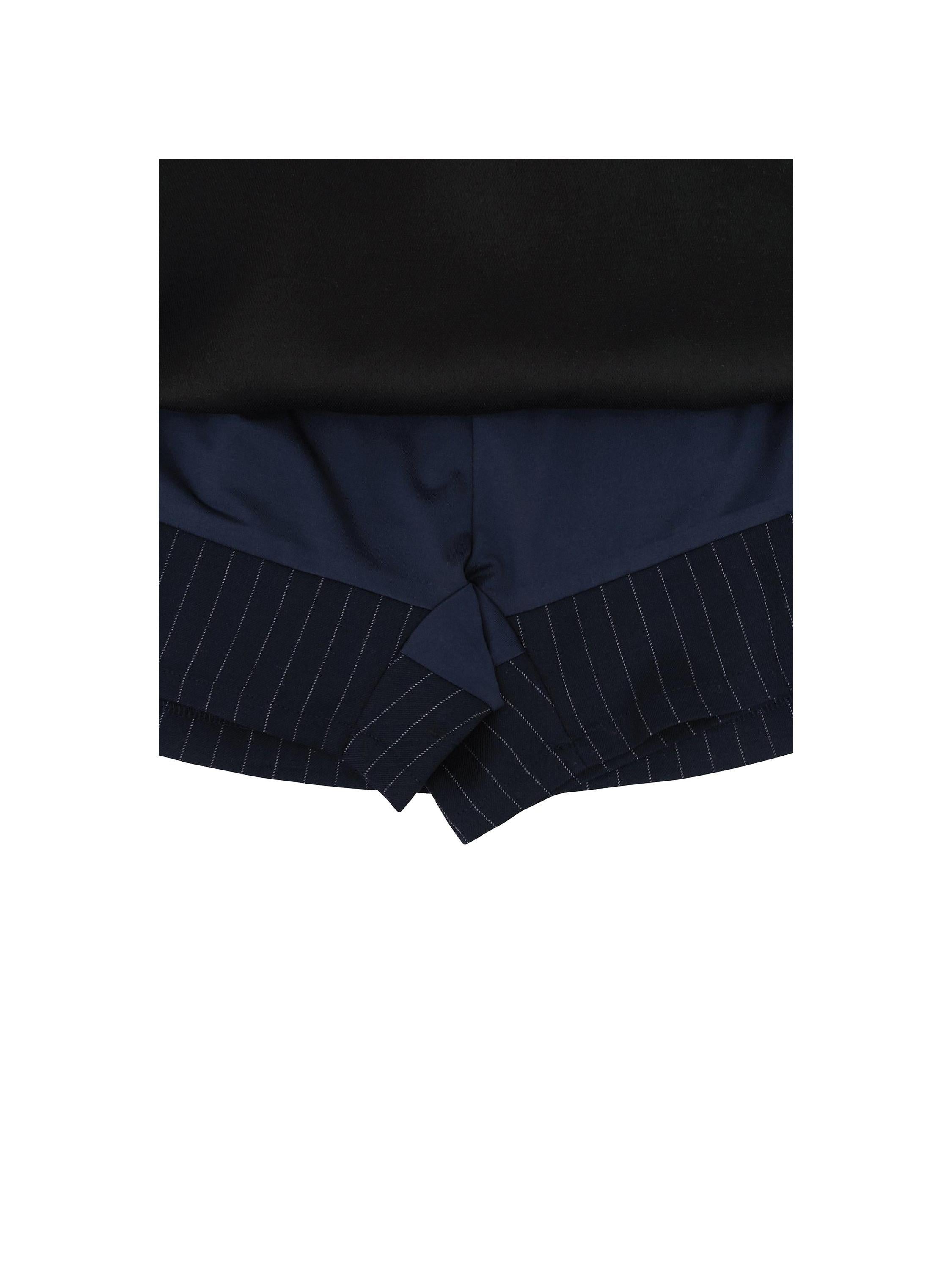 Piv'vee Pinstripe Drawstring Mini Skirt - The Golf Season | One Stop for Your Golf Shopping!