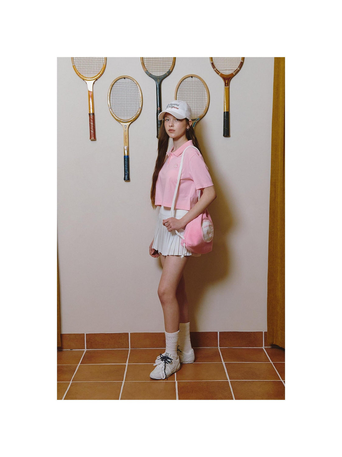 Piv'vee Smiley Crop PK Shirt - The Golf Season | One Stop for Your Golf Shopping!