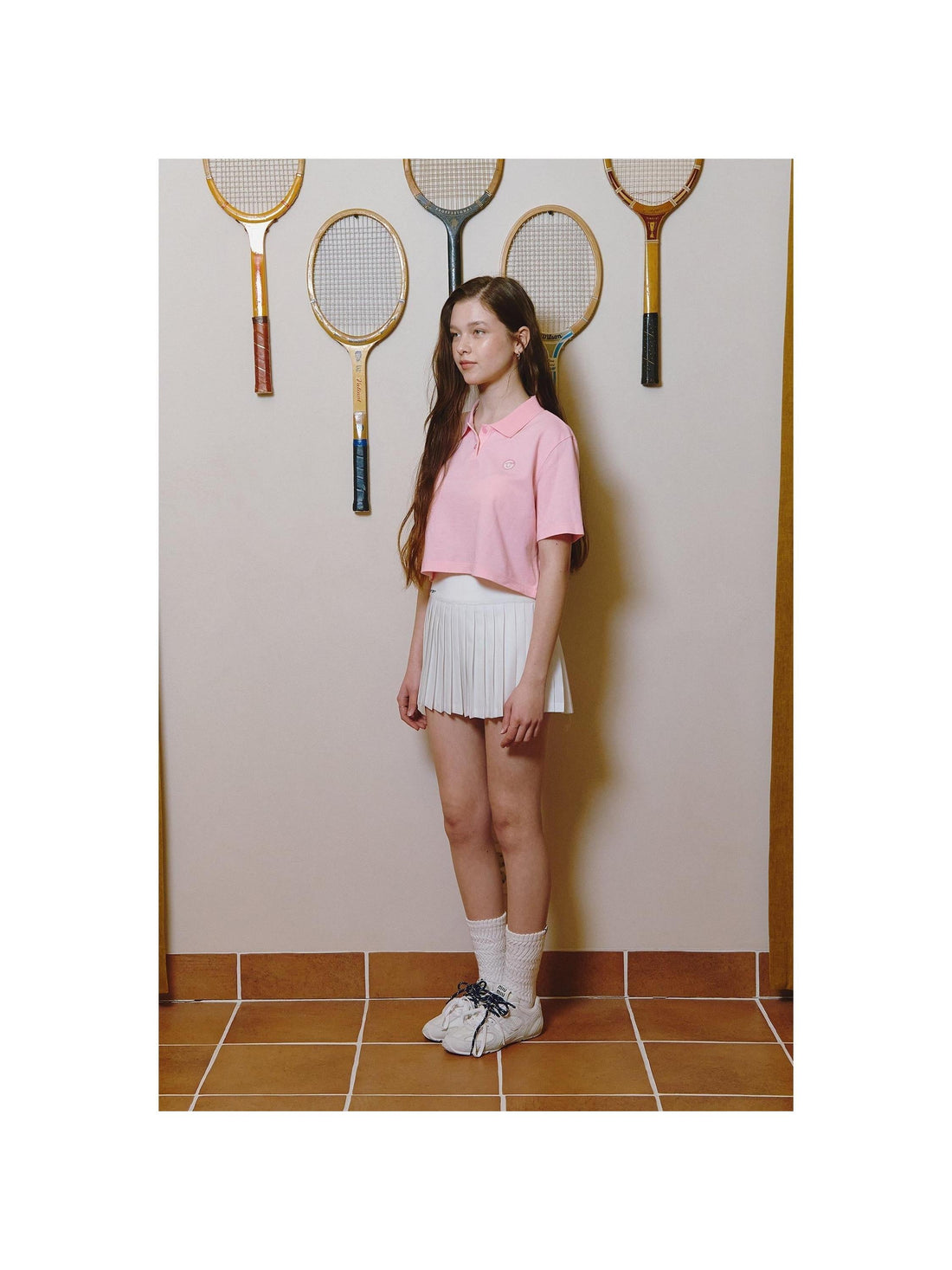 Piv'vee Smiley Crop PK Shirt - The Golf Season | One Stop for Your Golf Shopping!