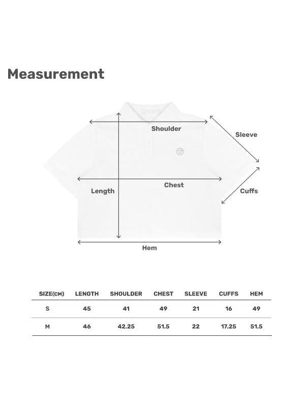 Piv'vee Smiley Crop PK Shirt - The Golf Season | One Stop for Your Golf Shopping!