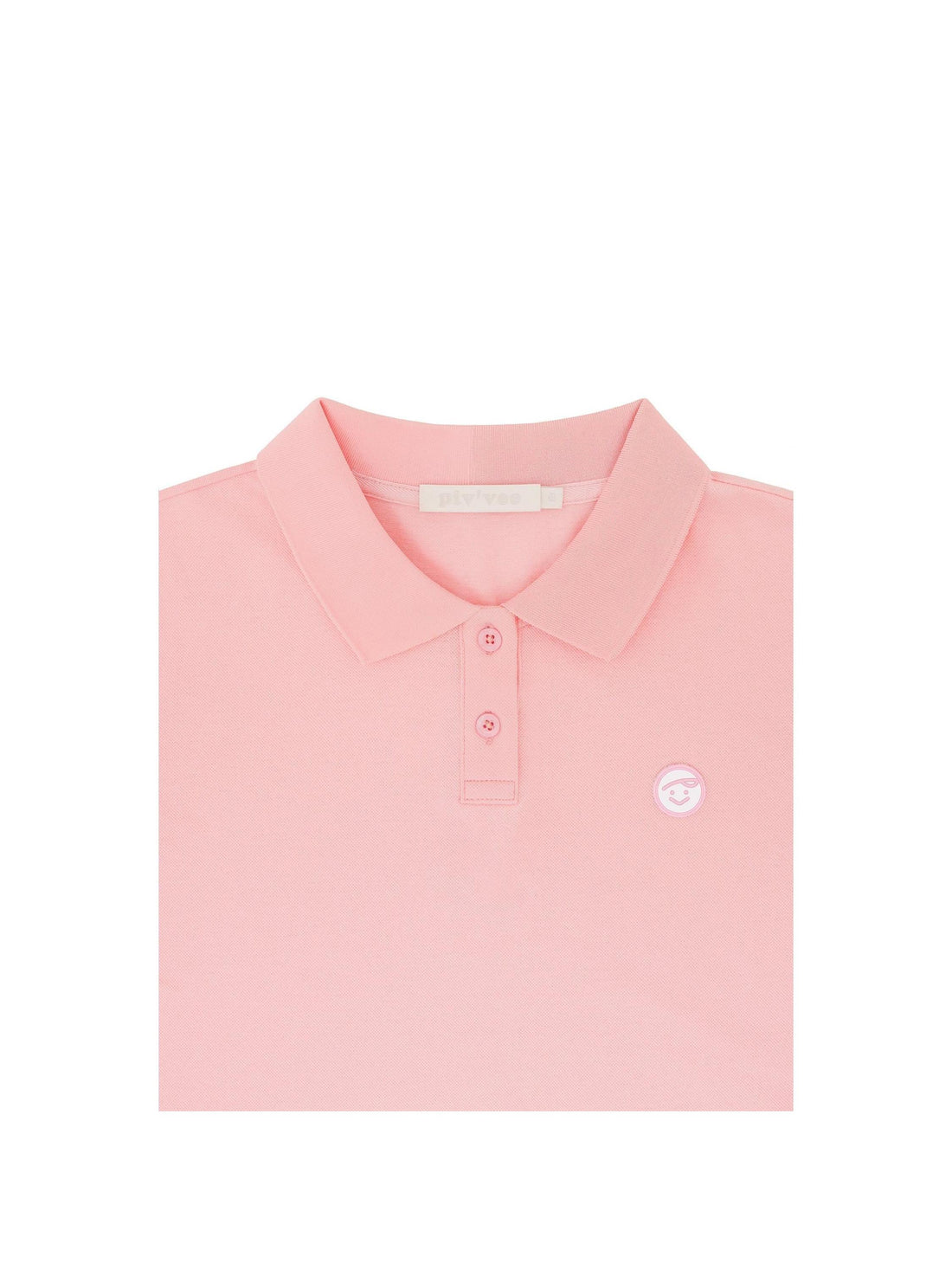 Piv'vee Smiley Crop PK Shirt - The Golf Season | One Stop for Your Golf Shopping!
