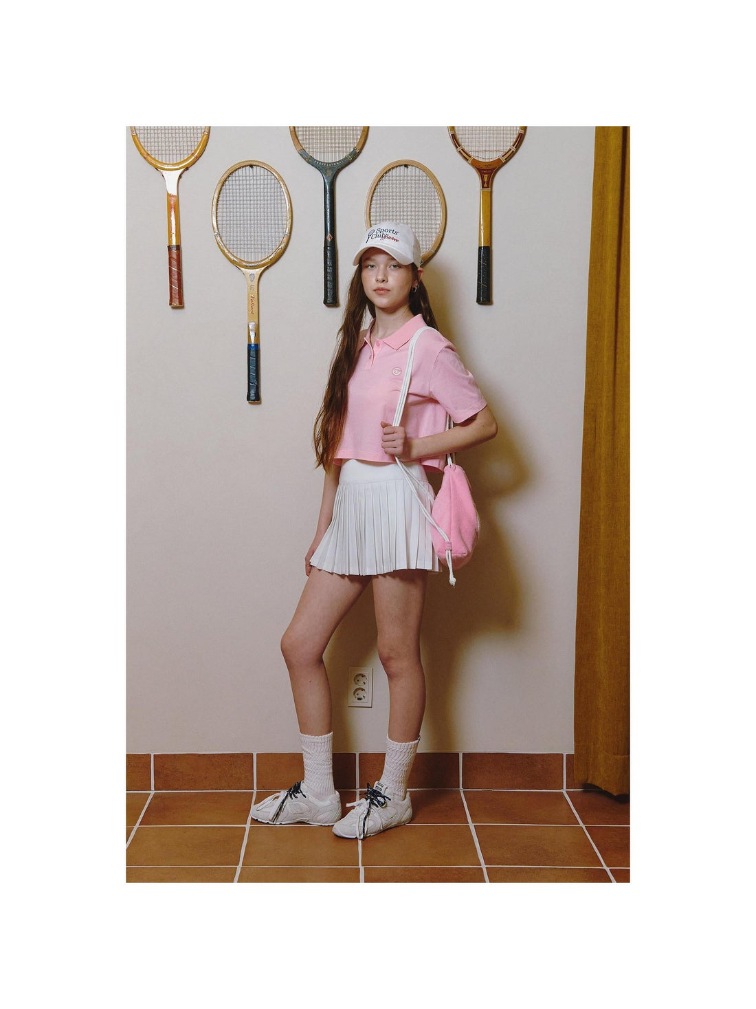 Piv'vee Smiley Crop PK Shirt - The Golf Season | One Stop for Your Golf Shopping!