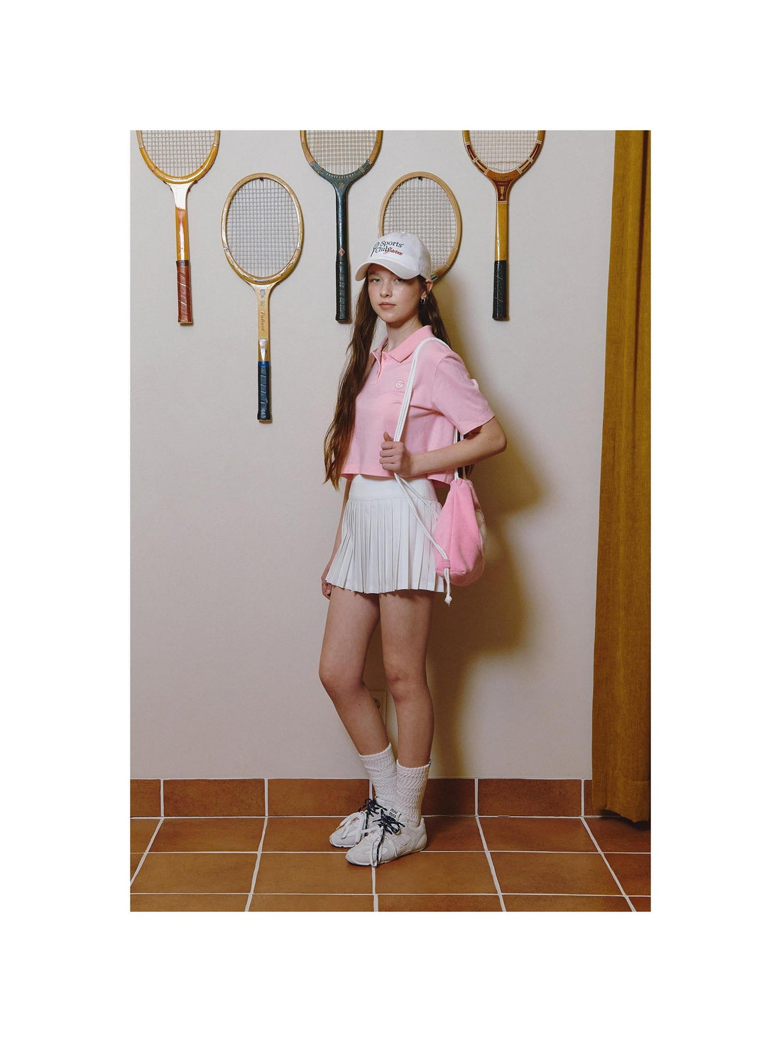 Piv'vee Smiley Crop PK Shirt - The Golf Season | One Stop for Your Golf Shopping!