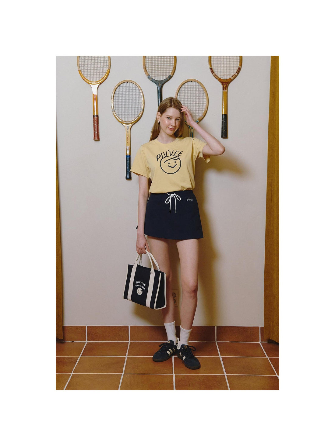 Piv'vee Smiley T-shirt - The Golf Season | One Stop for Your Golf Shopping!