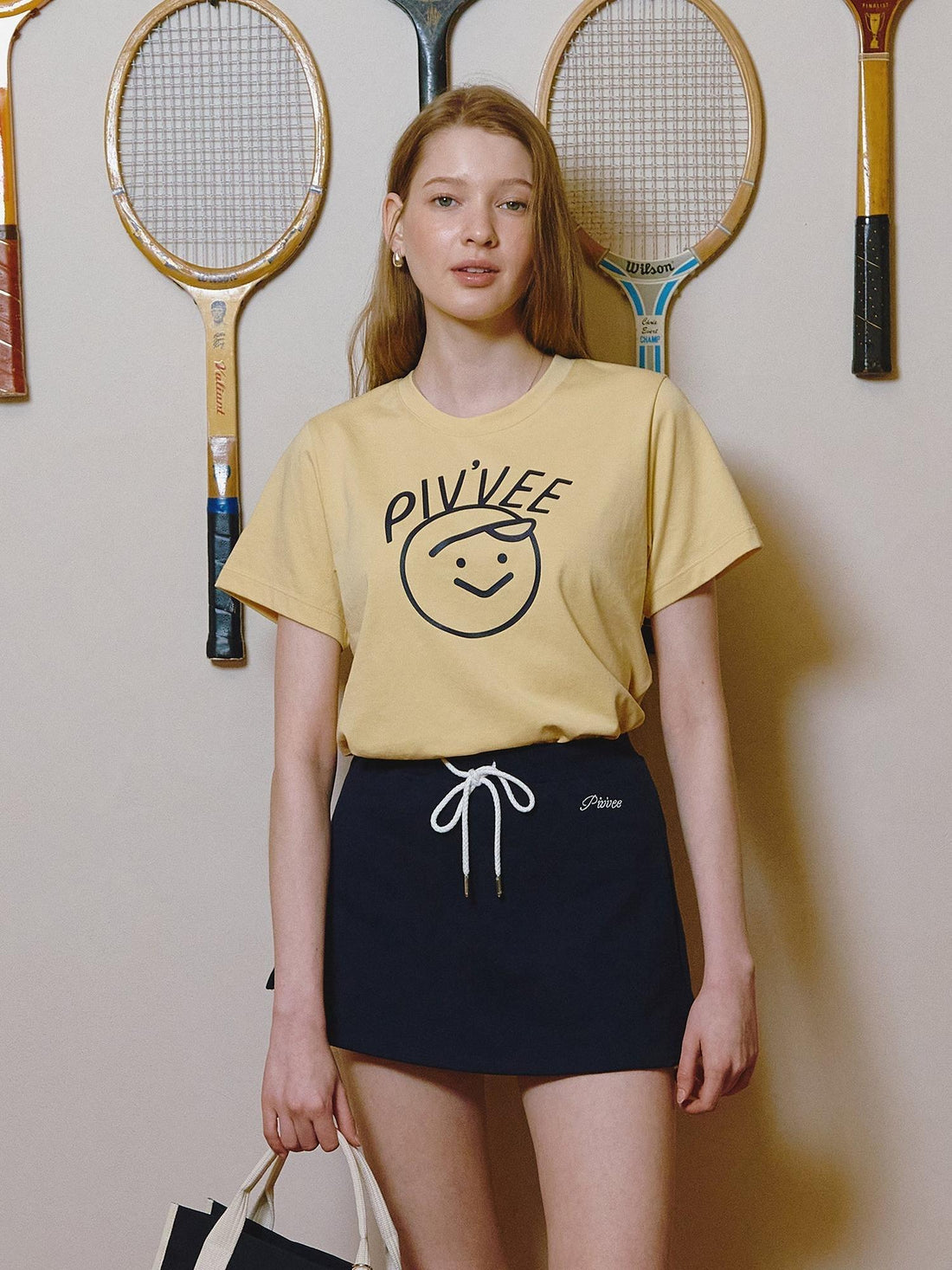 Piv'vee Smiley T-shirt - The Golf Season | One Stop for Your Golf Shopping!