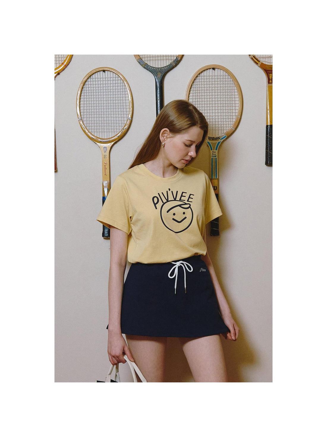 Piv'vee Smiley T-shirt - The Golf Season | One Stop for Your Golf Shopping!