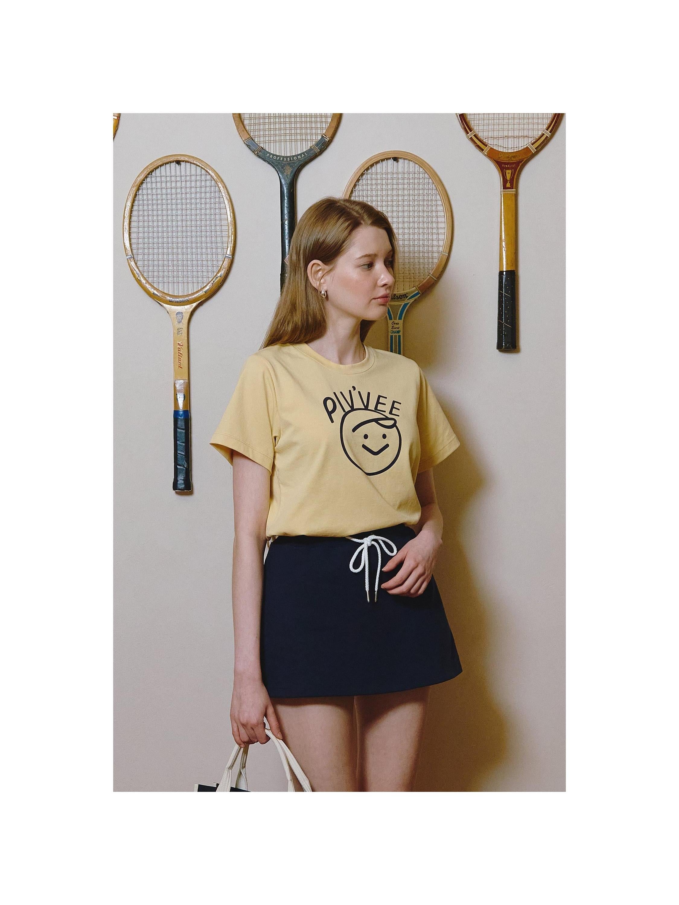 Piv'vee Smiley T-shirt - The Golf Season | One Stop for Your Golf Shopping!