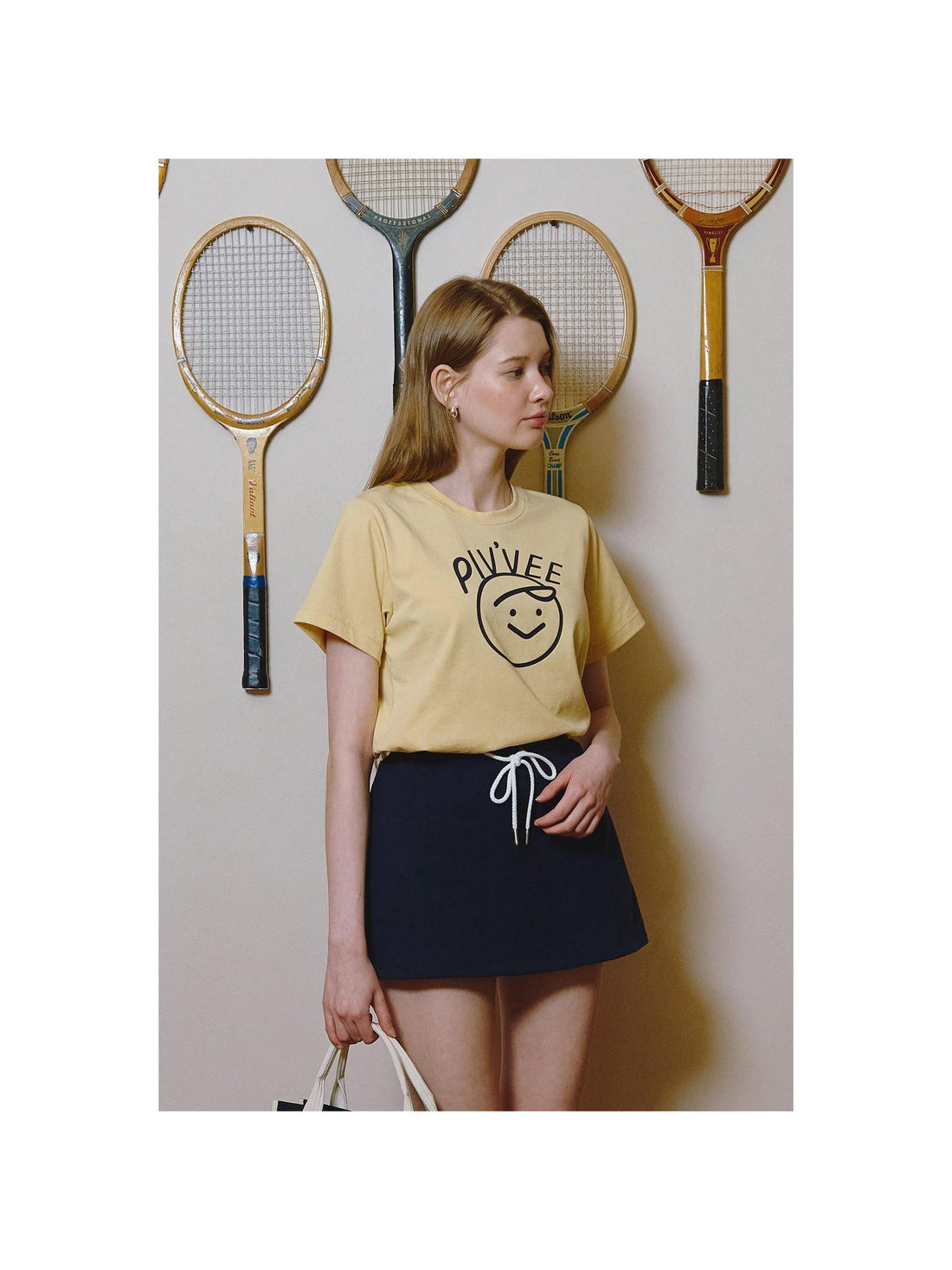 Piv'vee Smiley T-shirt - The Golf Season | One Stop for Your Golf Shopping!