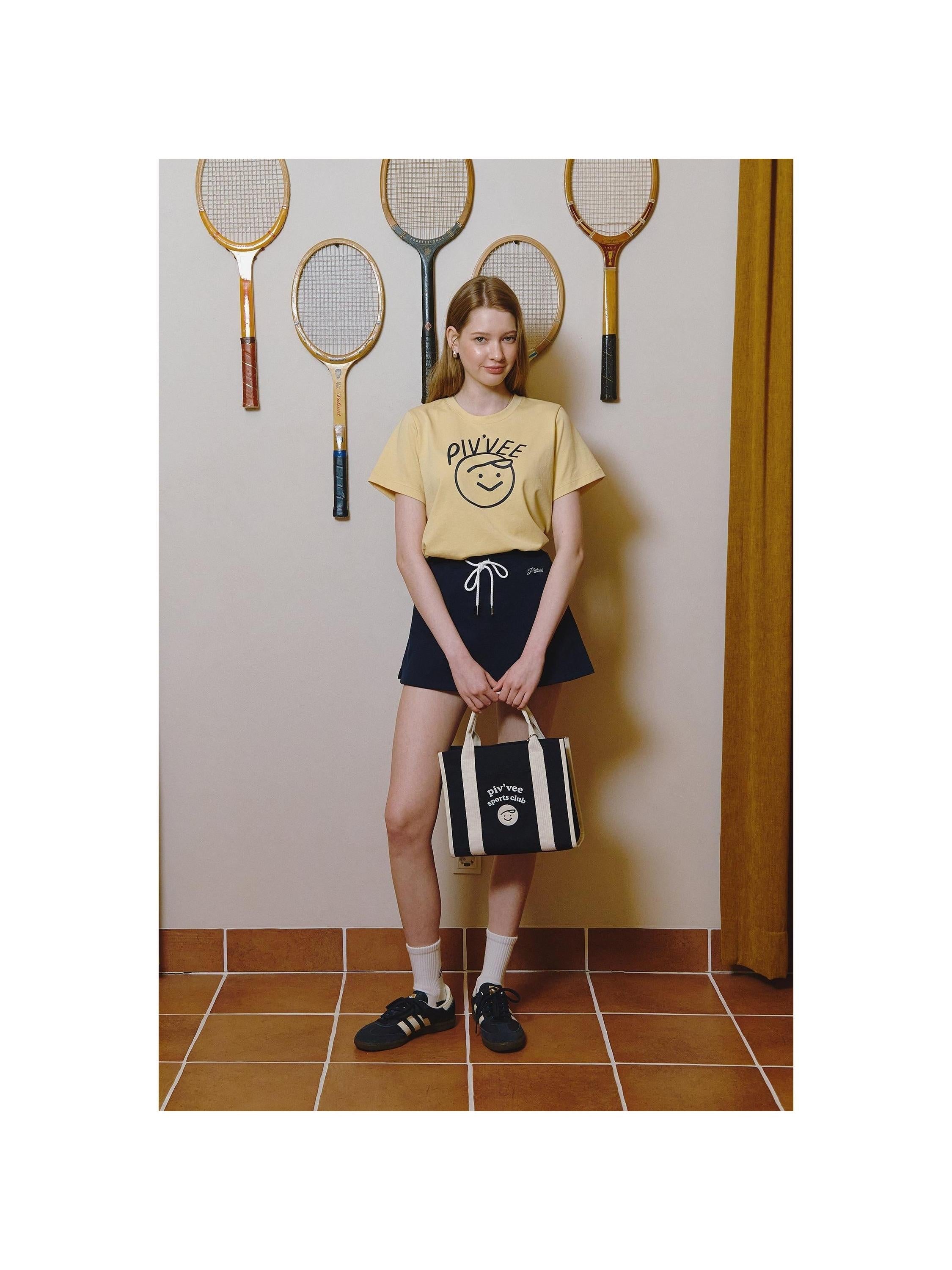 Piv'vee Smiley T-shirt - The Golf Season | One Stop for Your Golf Shopping!