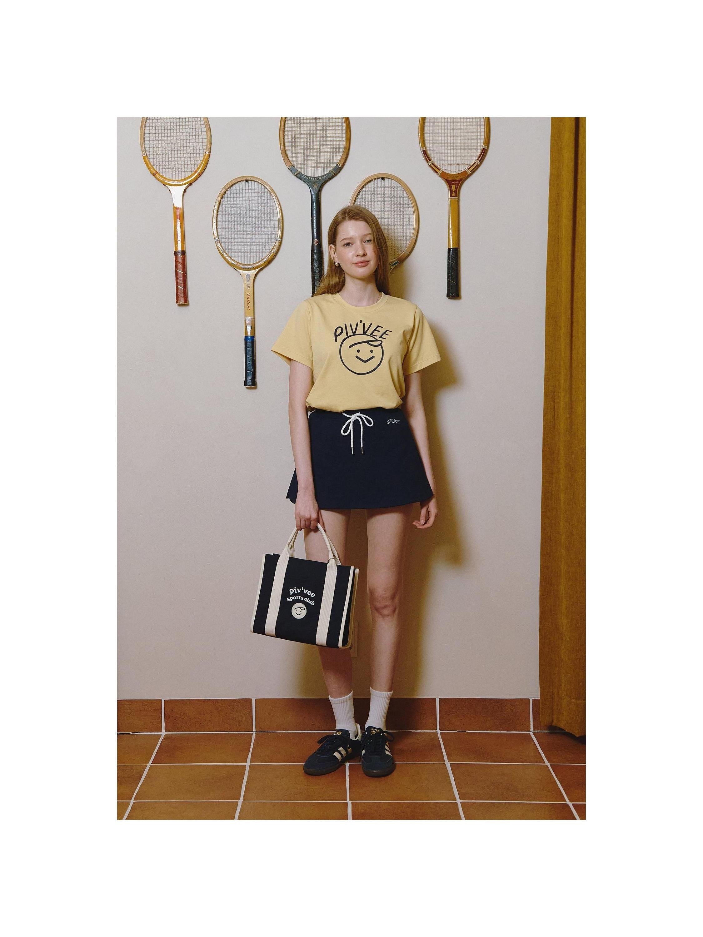 Piv'vee Smiley T-shirt - The Golf Season | One Stop for Your Golf Shopping!