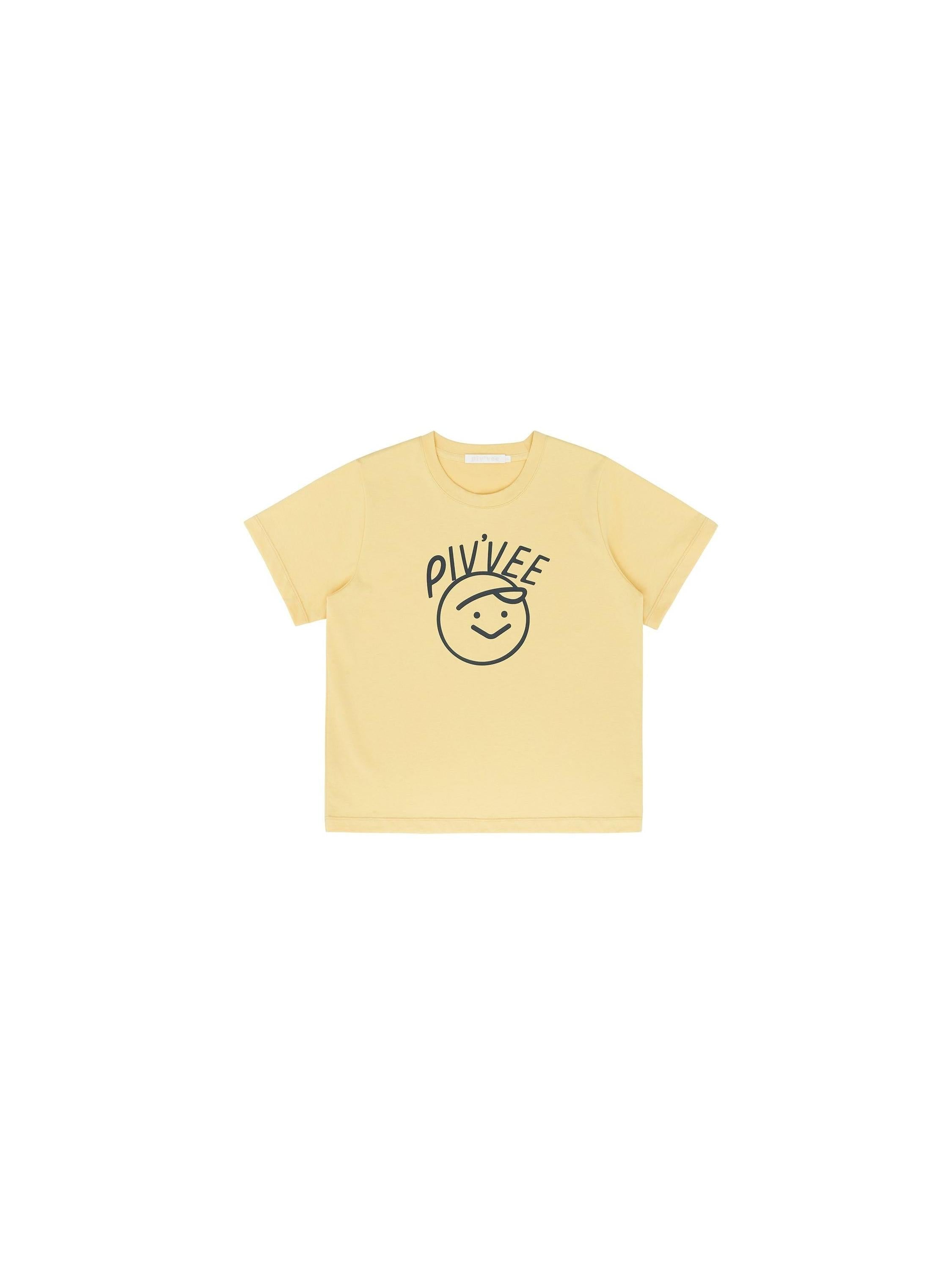 Piv'vee Smiley T-shirt - The Golf Season | One Stop for Your Golf Shopping!