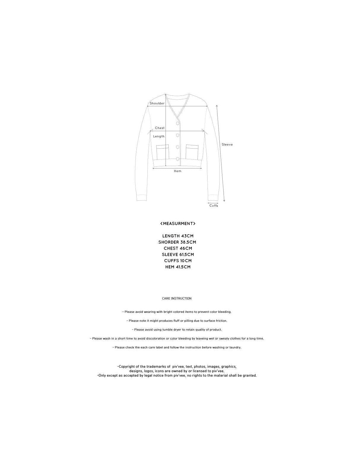 Piv'vee V DOUX KNIT CARDIGAN - The Golf Season | One Stop for Your Golf Shopping!