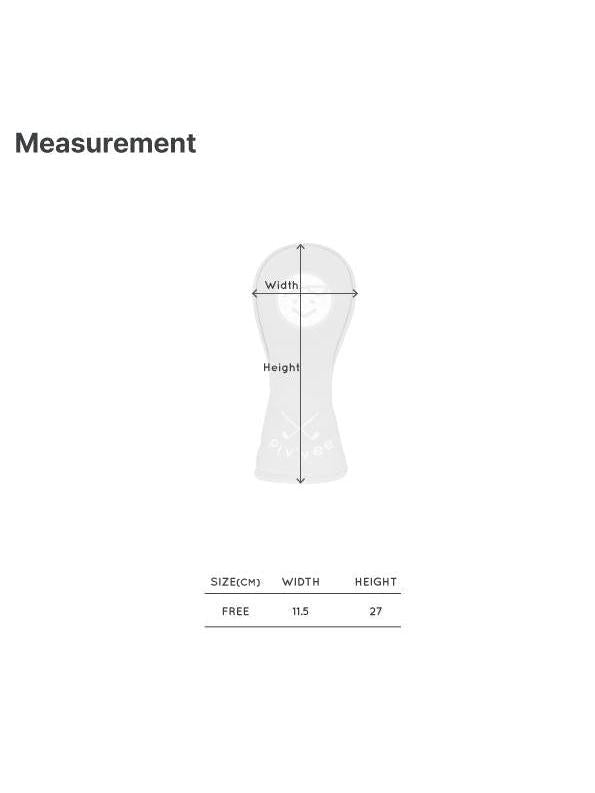 Piv'vee wood headcover - The Golf Season | One Stop for Your Golf Shopping!