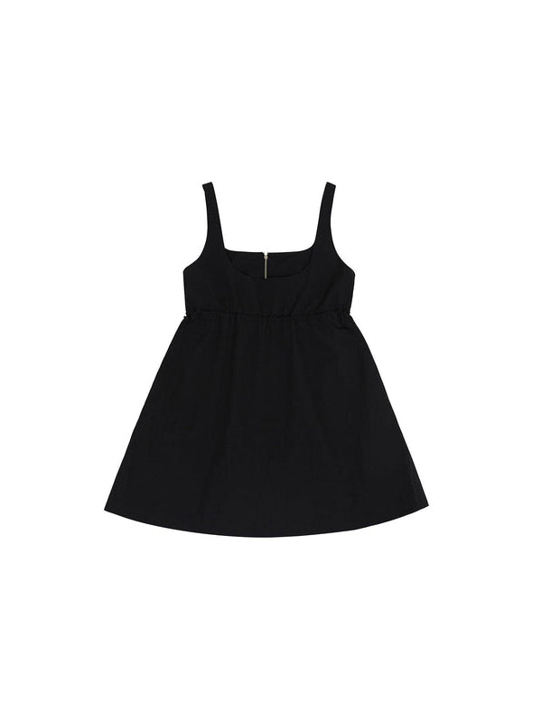 Piv'vee Sleeveless Dress-Black