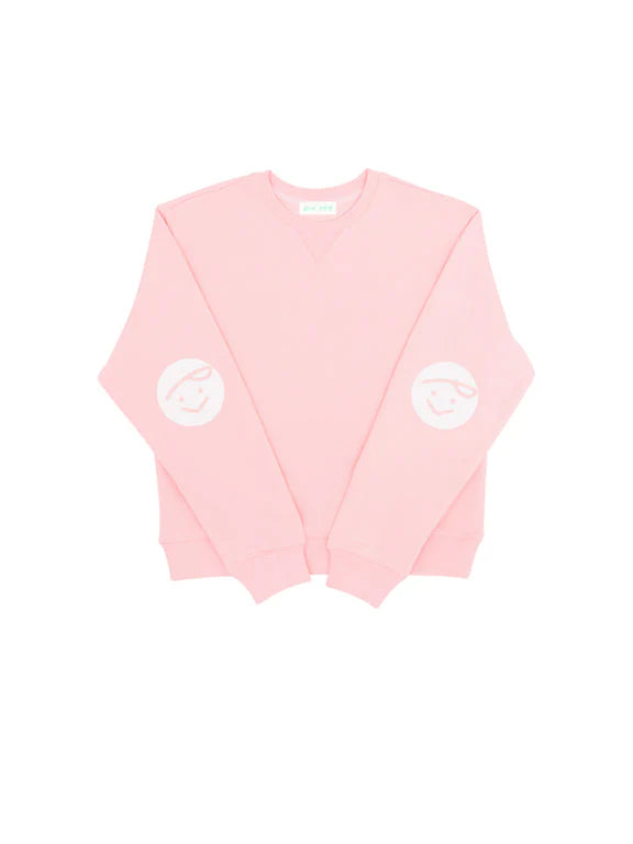 Piv'vee Twins Sweatshirt-Bubble Pink