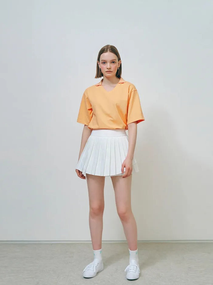 Piv‘vee Wrap Around Skirt-Cloud White