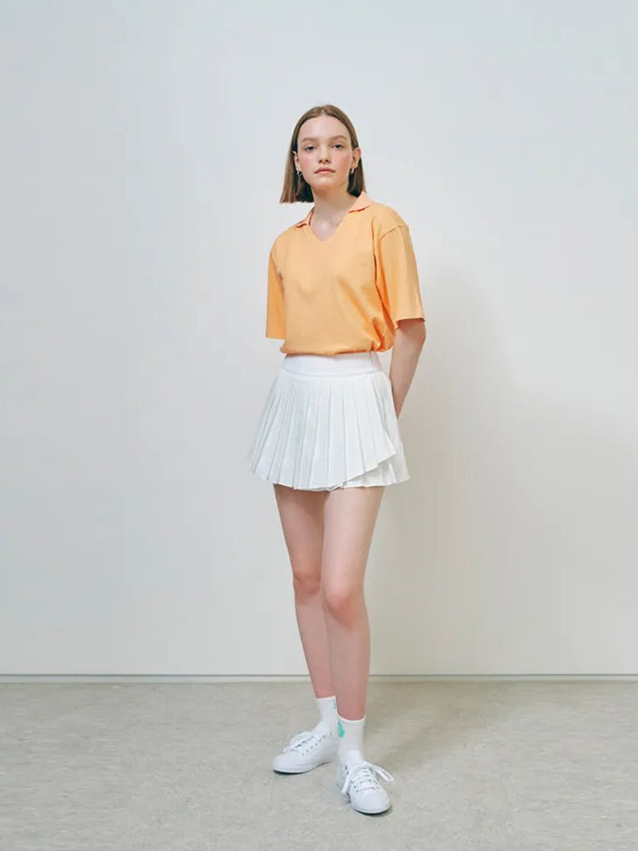 Piv‘vee Wrap Around Skirt-Cloud White