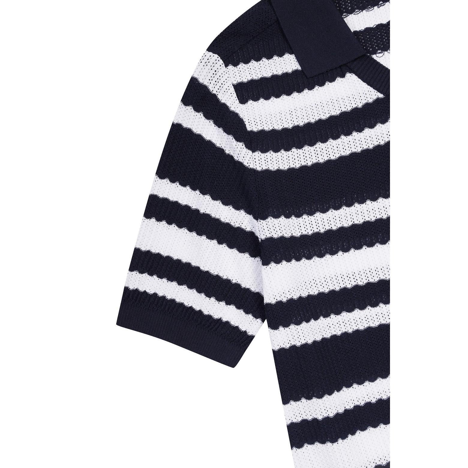 WAAC Multi Stripes Knit Polo | Women - The Golf Season | One Stop for Your Golf Shopping!