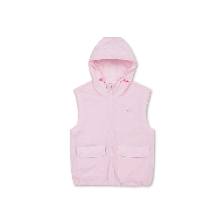 WAAC Zip-up Hoodie Vest | Women